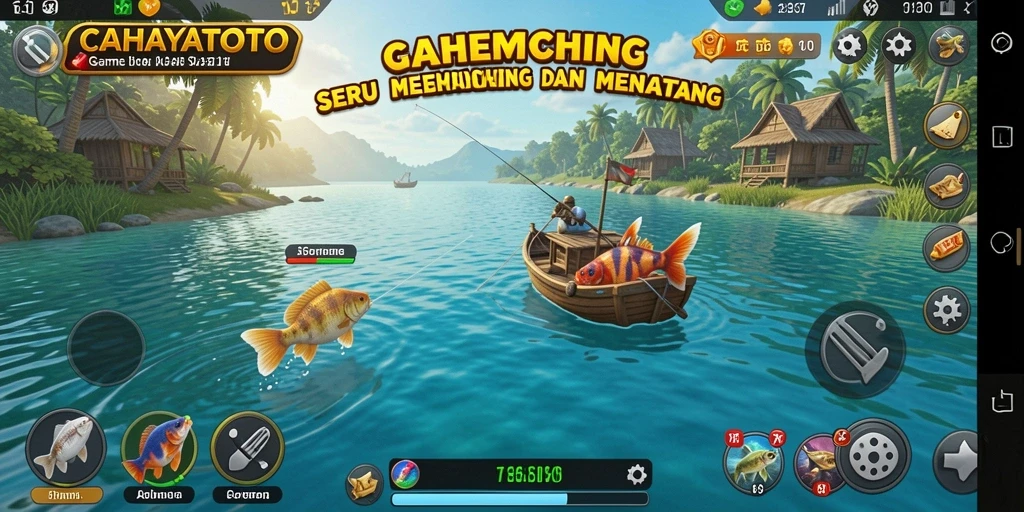 Tampilan gameplay CAHAYATOTO yang seru dan menantang.