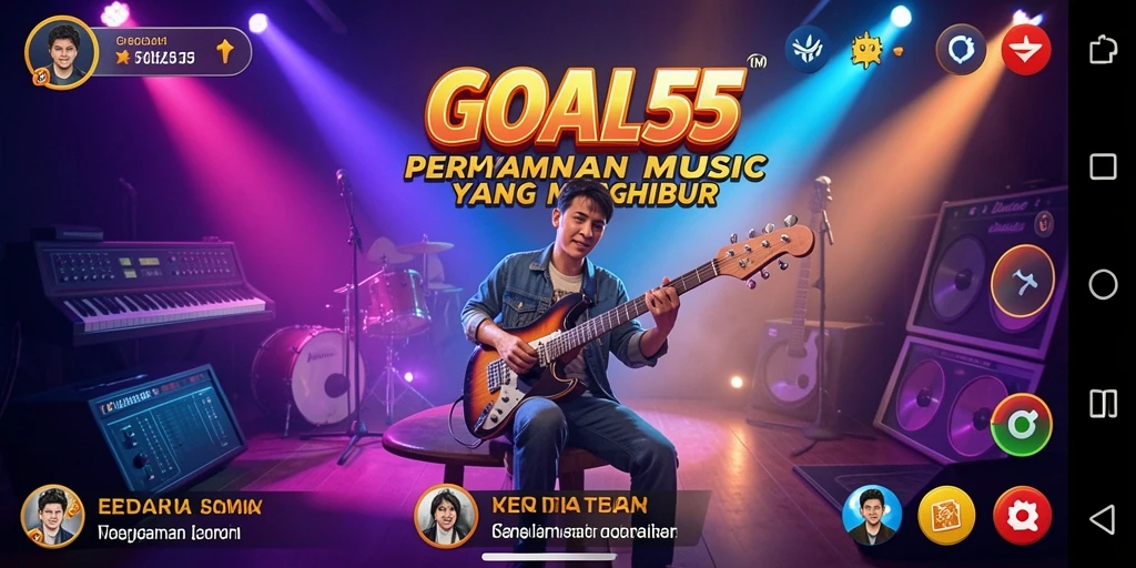 Tampilan gameplay <strong>GOAL55</strong> yang menarik dan seru.