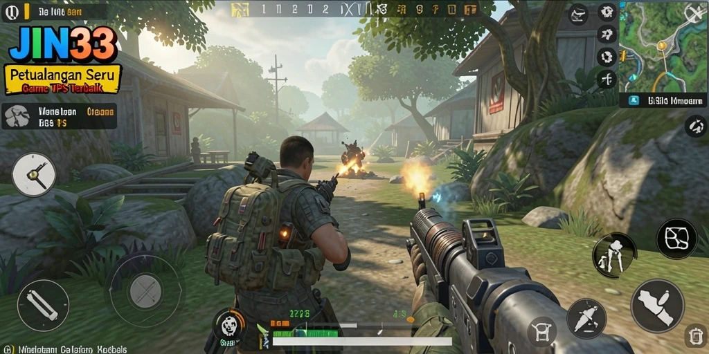 Tampilan gameplay seru dari JIN33 yang menguji strategi dan keterampilan Anda.