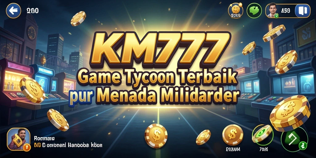 Tampilan gameplay KM777 yang penuh tantangan dalam dunia Tycoon.