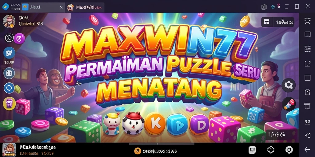 Screenshot gameplay <strong>MAXWIN77</strong> yang menunjukkan serunya menyelesaikan teka-teki puzzle.