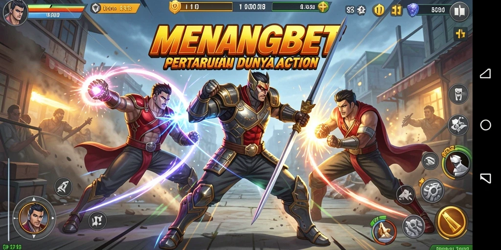 Tampilan gameplay mendebarkan dalam MENANGBET dengan aksi seru dan menarik.