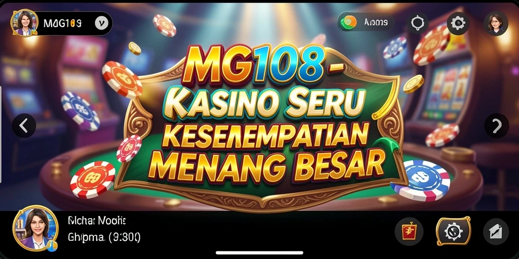 Tampilan gameplay MG108 yang menakjubkan dan interaktif.
