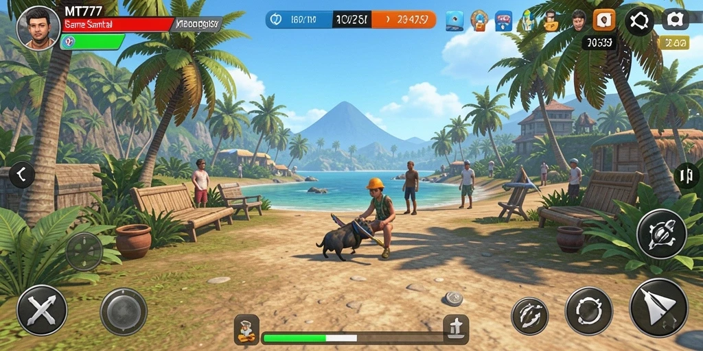 Screenshot gameplay MT777 menampilkan momen seru dalam permainan.