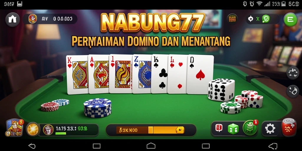 Tampilan menarik dari gameplay seru NABUNG77 yang menghibur.