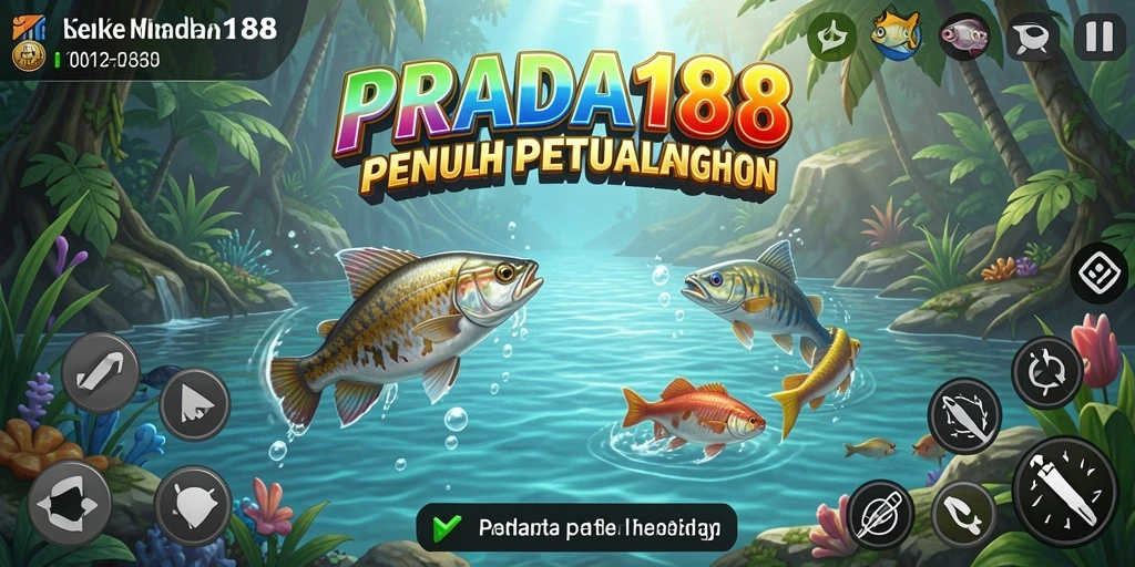 Gameplay memancing seru di PRADA188 dengan grafis yang menawan.