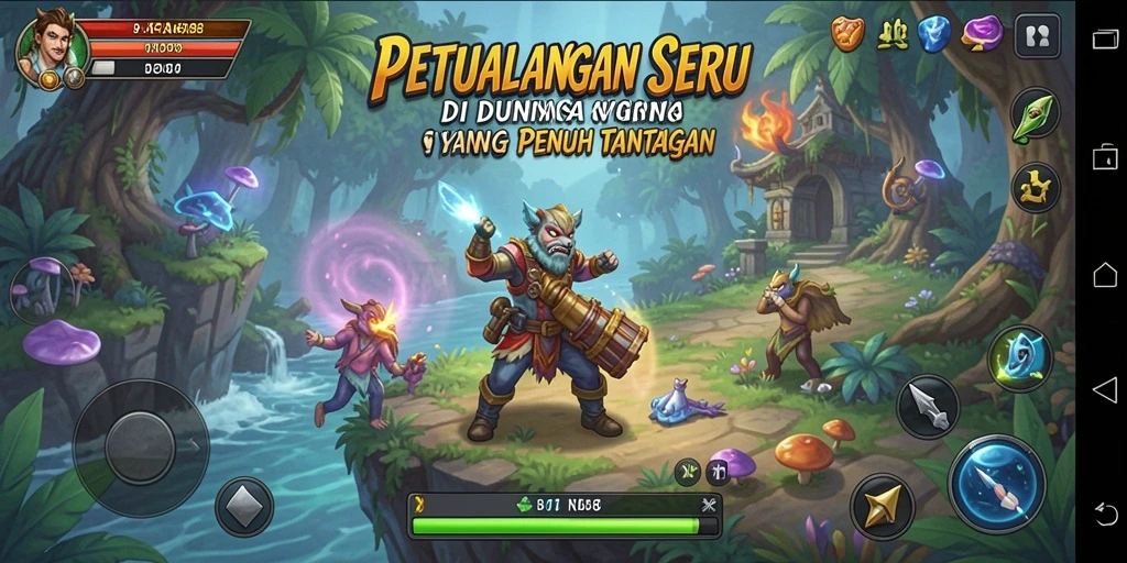 Gameplay seru dan menegangkan dalam RAFI88 saat menjelajahi dunia petualangan.