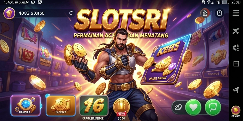 Screenshot SLOTSRI menampilkan dinamika aksi yang mendebarkan.